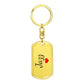 Jazz Keychain – Custom Name Keychain for Women