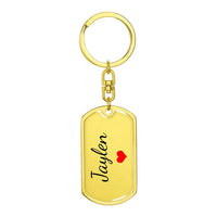 Load image into Gallery viewer, Jaylen Keychain – Custom Name Keychain for Women
