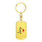 Joey Keychain – Custom Name Keychain for Women