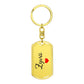 Zyva Keychain – Custom Name Keychain for Women
