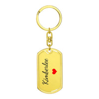 Load image into Gallery viewer, Kimberlee Keychain – Name Keychain Gift
