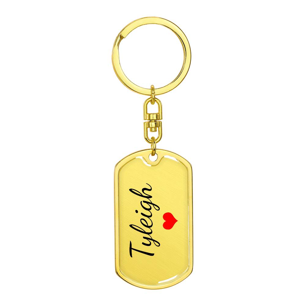 Tyleigh Keychain – Name Keychain for Women