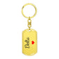 Delta Keychain – Custom Name Keychain for Women