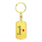 Temple Keychain – Custom Name Keychain for Women