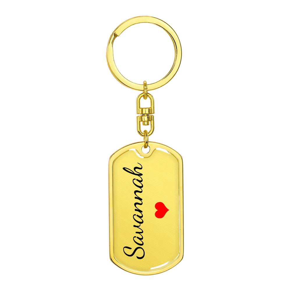 Savannah Keychain – Name Keychain Gift
