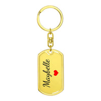 Load image into Gallery viewer, Maybelle Keychain – Name Keychain Gift
