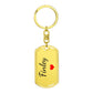 Finley Keychain – Custom Name Keychain for Women