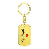 Load image into Gallery viewer, Kynleigh Keychain – Name Keychain Gift
