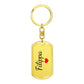 Filippa Keychain – Name Keychain for Women