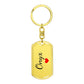 Onyx Keychain – Custom Name Keychain for Women