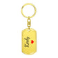 Keely Keychain – Custom Name Keychain for Women