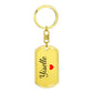 Yiselle Keychain – Name Keychain for Women