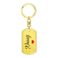 Load image into Gallery viewer, Filipino Mom Gift, Nanay Personalized Keychain, Pinoy Mother Gift
