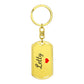 Letty Keychain – Custom Name Keychain for Women