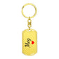 Meg Keychain – Custom Name Keychain for Women