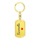 Karmella Keychain – Name Keychain Gift