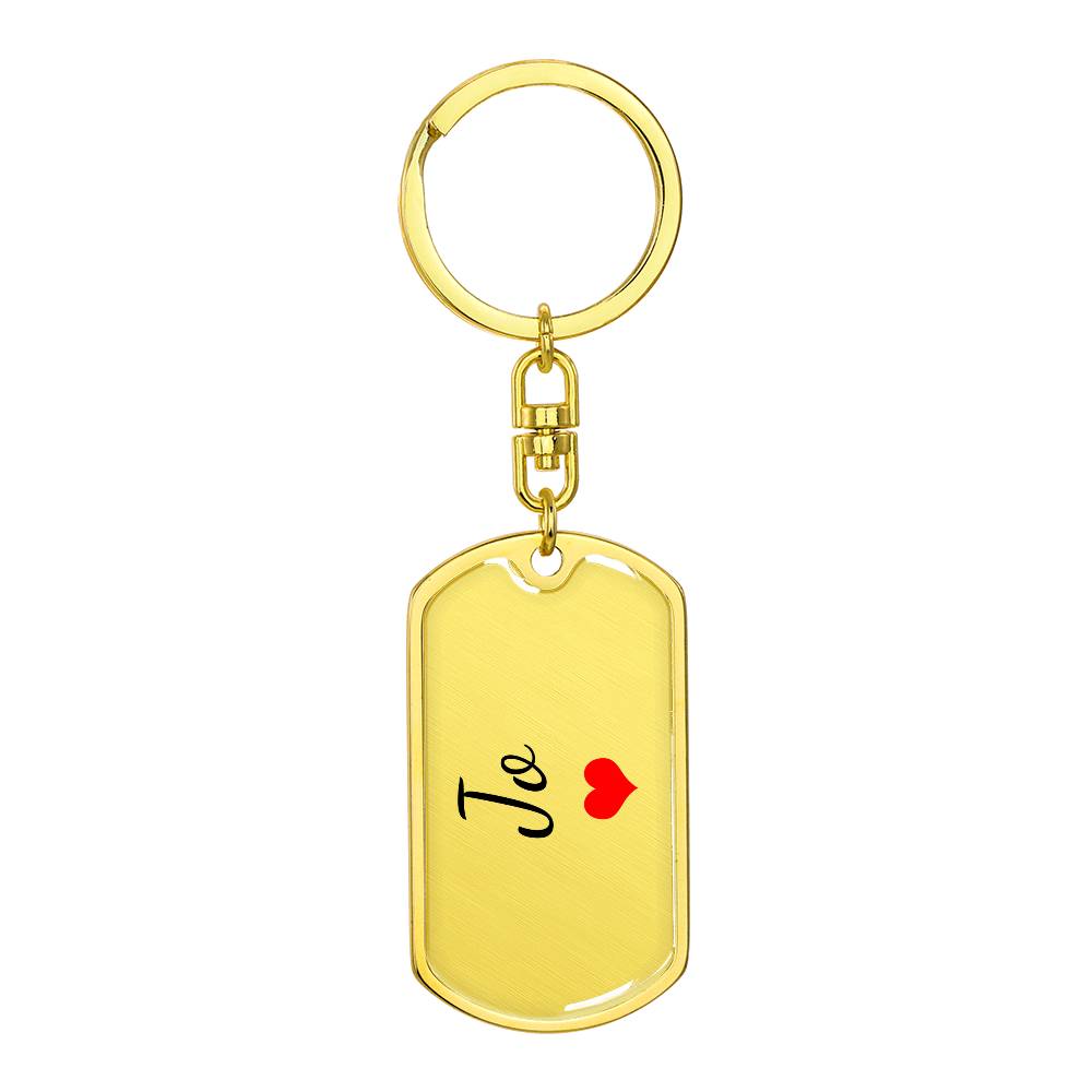 Jo Keychain – Custom Name Keychain for Women