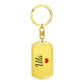 Ula Keychain – Custom Name Keychain for Women