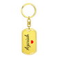 Azariah Keychain – Name Keychain for Women