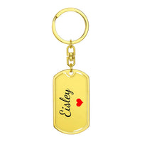 Load image into Gallery viewer, Eisley Keychain – Custom Name Keychain for Women
