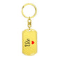 Ute Keychain – Custom Name Keychain for Women