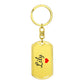 Lily Keychain – Custom Name Keychain for Women
