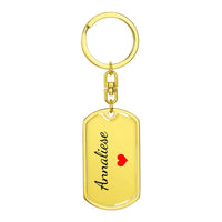 Load image into Gallery viewer, Annaliese Keychain – Name Keychain Gift
