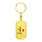 Inka Keychain – Custom Name Keychain for Women
