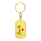 Roselle Keychain – Name Keychain for Women