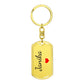 Janika Keychain – Custom Name Keychain for Women