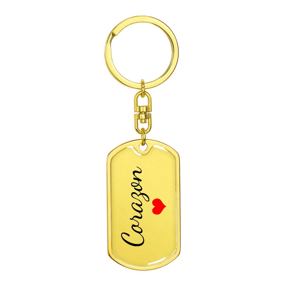 Corazon Keychain – Name Keychain for Women