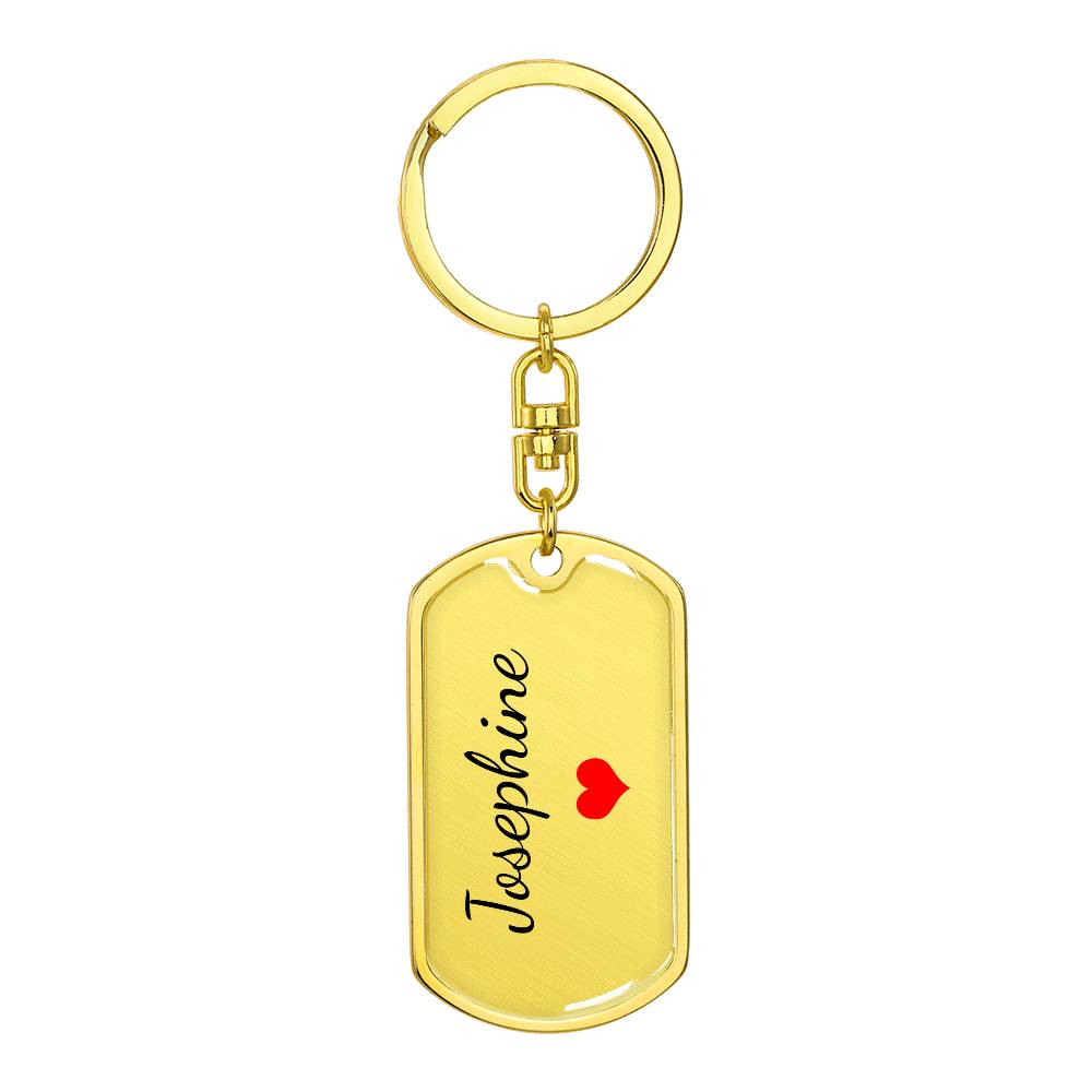 Josephine Keychain – Name Keychain Gift
