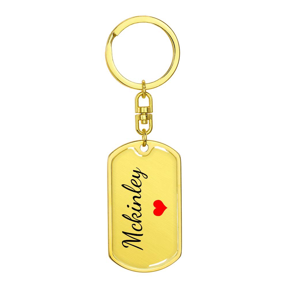 Mckinley Keychain – Name Keychain Gift