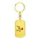 Izel Keychain – Custom Name Keychain for Women