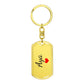 Aya Keychain – Custom Name Keychain for Women