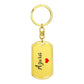 Azura Keychain – Custom Name Keychain for Women