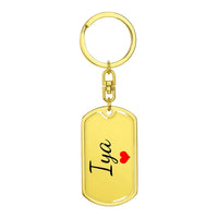 Load image into Gallery viewer, Iya Gift, Personalized Iya Keychain, Yoruba Nigerian Mom Gift
