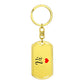Vi Keychain – Custom Name Keychain for Women