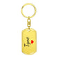 Tyne Keychain – Custom Name Keychain for Women