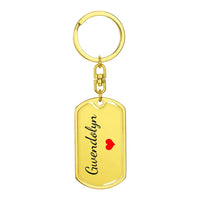 Load image into Gallery viewer, Gwendolyn Keychain – Name Keychain Gift
