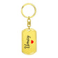 Umay Keychain – Custom Name Keychain for Women