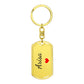 Arisa Keychain – Custom Name Keychain for Women