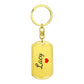 Lacy Keychain – Custom Name Keychain for Women