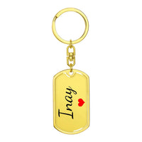 Load image into Gallery viewer, Inay Gift, Filipino Mom Gift, Mahal Kong Inay Personalized Keychain, Pinay Mothers Day Keepsake from Anak

