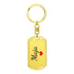 Maja Keychain – Custom Name Keychain for Women