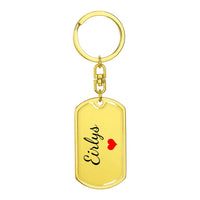 Load image into Gallery viewer, Eirlys Keychain – Custom Name Keychain for Women
