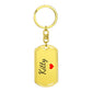 Kitty Keychain – Custom Name Keychain for Women