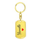 Yanelle Keychain – Name Keychain for Women