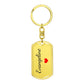 Evangeline Keychain – Name Keychain Gift