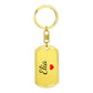 Elia Keychain – Custom Name Keychain for Women